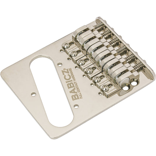 Babicz FCH6 TELE Style Bridge, 6 String - Nickel (FCHTELENK)