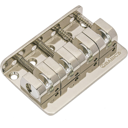 Babicz FCH Z Series 4-String Bass Bridge - Nickel (FCHZ4NK)