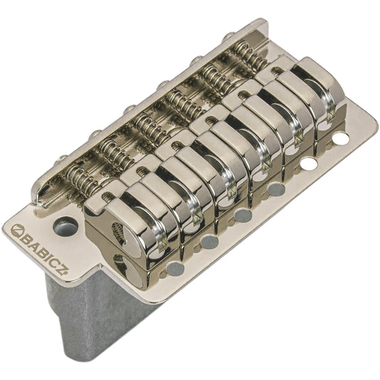 Babicz Full Contact FCH Z Series 6 Hole Strat Tremolo Narrow - Nickel (FCHZ6STNNK)