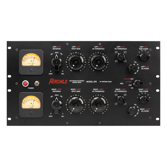 Heritage Audio HERCHILD - Model 670 Tube-Based Audio Compressor (HA670)